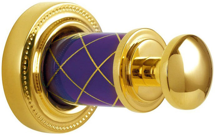 Крючок MURANO GOLD фиолетовое 10906-V-G